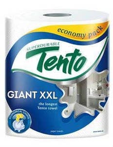 Tento Giant Kuchyňské utěrky XXL, 2vrstvé 1 role