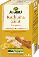 ALNATURA BIO Čaj bylinný z kurkumy a skořice jemně pikantní