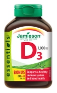 Jamieson Vitamín D3 1000 IU 240 tablet