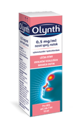 Olynth OLYNTH® 0,5 mg/ml nosní sprej, roztok 10 ml