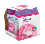 Nutridrink Juice style s příchutí jahodovou 4x200 ml