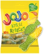 Jojo Kyselé rybičky želé bonbóny s ovocnými příchutěmi