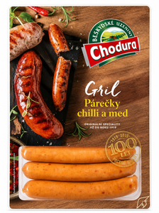 Chodura Párečky grilovací s chilli a medem