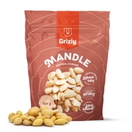 GRIZLY Mandle natural loupané