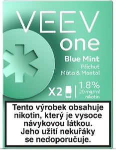 VEEV ONE Blue Mint 2 náplně do e-cigarety 1,8%