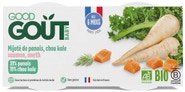 Good Gout BIO Losos s kapustou a pastinákem (2x190 g)