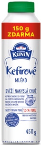 Náhled kategorie Mlékárna Kunín kefírové mléko 1,5%