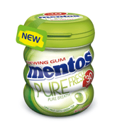 Mentos Pure Fresh Lime Mint žvýkačky 60g
