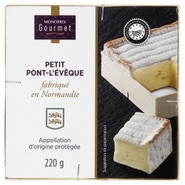 Monoprix Gourmet Tradiční francouzský sýr Petit Pont-l'Évêque AOC