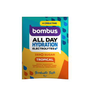 Bombus All day hydration drink Tropical elektrolytický nápoj s kreatinem