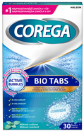 Corega Bio Tabs čisticí tablety na zubní náhrady