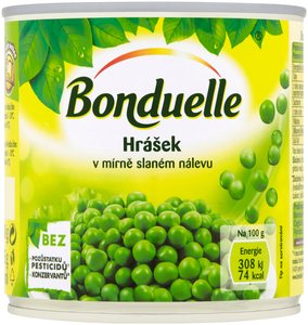 Náhled kategorie Bonduelle Hrášek v mírně slaném nálevu