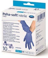 Hartmann Peha-soft nitrile fino Nitrilové rukavice S  bez latexu