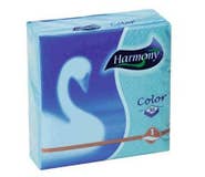 Harmony Ubrousky 1-vrstvé modré 7x50ks