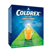 Coldrex Horký nápoj Citron s medem 10 sáčků