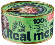 Meat Care Real Meal – Konzerva pro psy - vepřová
