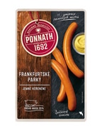 Ponnath Frankfurtské párky (85% masa)