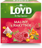 Loyd Čaj pyramida maliny a rakytník