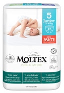 Moltex Pure & Nature Plenkové kalhotky Junior vel. 5 (9-14 kg)