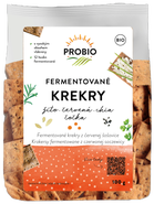 Probio Krekry fermentované žito, červená čočka, chia