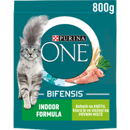 Purina ONE Bifensis Indoor granule pro kočky krůta