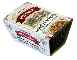 Lakmilk Polévka hovězí vývar s játrovými knedlíčky