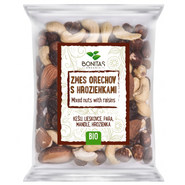 BONITAS BIO Směs ořechů s rozinkami