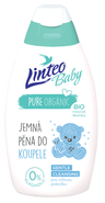 Linteo Baby Dětská pěna do koupele s měsíčkem lékařským