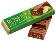 Roshen Mléčná čokoládová tyčinka s arašídy