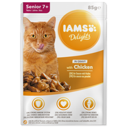 IAMS Delights Kapsička kuře v omáčce pro starší kočky