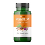 MOVit Energy Mega Detox Ostropestřec + Kurkumin FORTE 60 kapslí