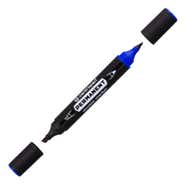 Centropen Double marker permanent, modrý