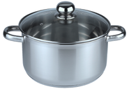 ARO Hrnec s pokličkou 24 cm 6 l nerez