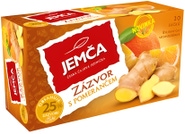 Jemča Zázvor s pomerančem bylinný čaj