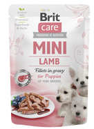 Brit Care Mini Puppy Lamb fillets in gravy
