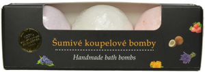 Vivaco Koupelová bomba Hrozno & Kokos & Jahoda Body Tip