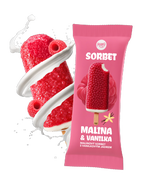 Miamo Sorbet malina & vanilka 