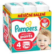 Pampers Plenkové kalhotky Monthly Box, vel. 4 (9-14 kg)