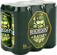 Radegast Ratar Ležák plech 6x500ml