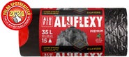 Alufix ALUFLEXY pytle na odpadky zatahovací 35 l, 15 ks