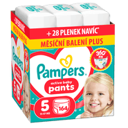 Pampers Plenkové kalhotky, vel. 5 (11-17 kg)