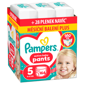 Pampers Plenkové kalhotky, vel. 5 (11-17 kg)