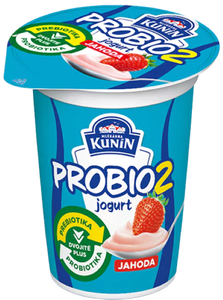 Mlékárna Kunín PROBIO2 jahodový