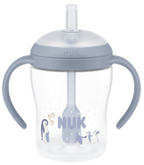 NUK Láhev na učení Perfect Match brčko Pengu (150 ml)
