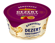 Milsy Bánovecký smetanový dezert Mango + marakuja