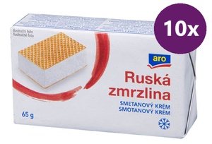 ARO Ruská zmrzlina smetanová, 10x180ml