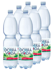 Dobrá voda perlivá 6 x 1,5L