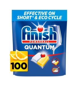 Finish Quantum kapsle do myčky nádobí - Lemon 100 ks