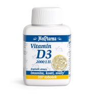 Medpharma MedPharma Vitamin D3 2000 I.U. 107 tobolek