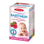 Terezia company Terezia BABY IMUN s hlívou a rakytníkem příchuť malina sirup 100 ml 